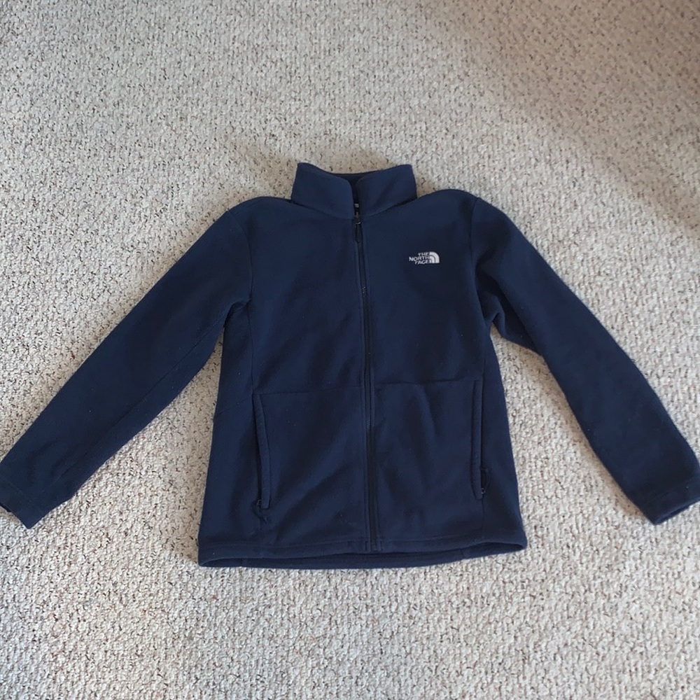 The North Face Medium Blue Fleece Zip-Up Jacket